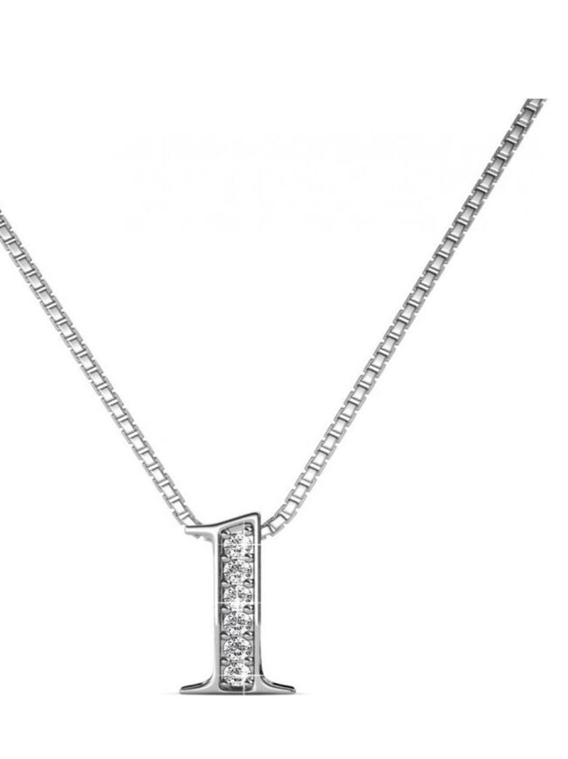 Pendentifs Number 1 - Argenté et Cristal Argent - Kiabi