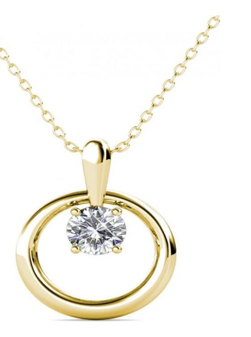 Pendentifs Octavia - Doré et Cristal - Kiabi