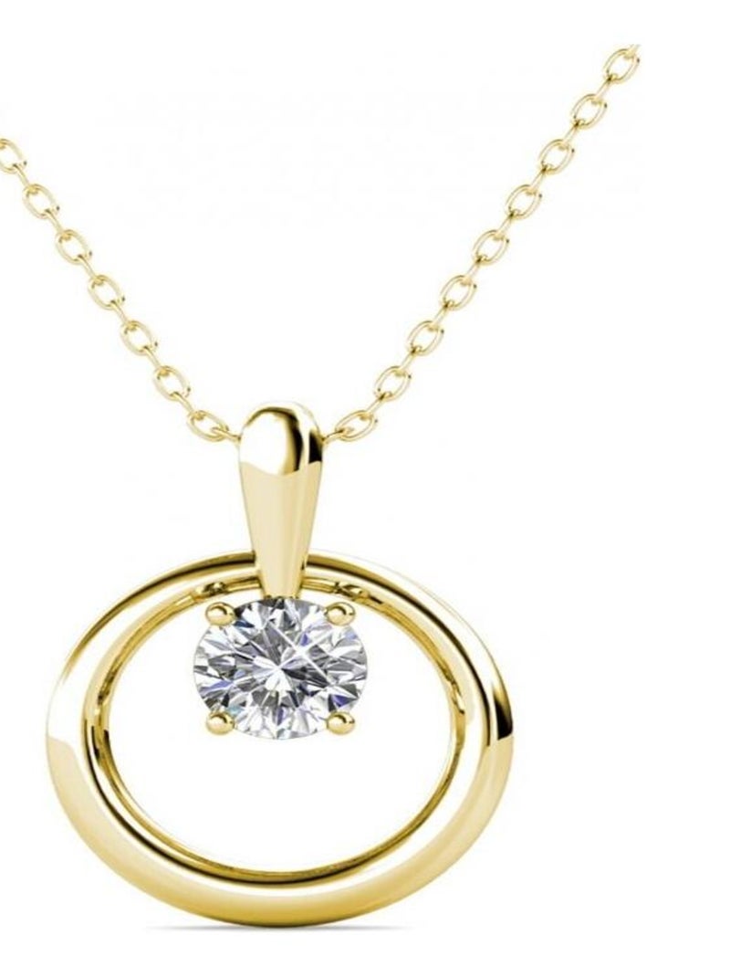 Pendentifs Octavia - Doré et Cristal Doré/or - Kiabi