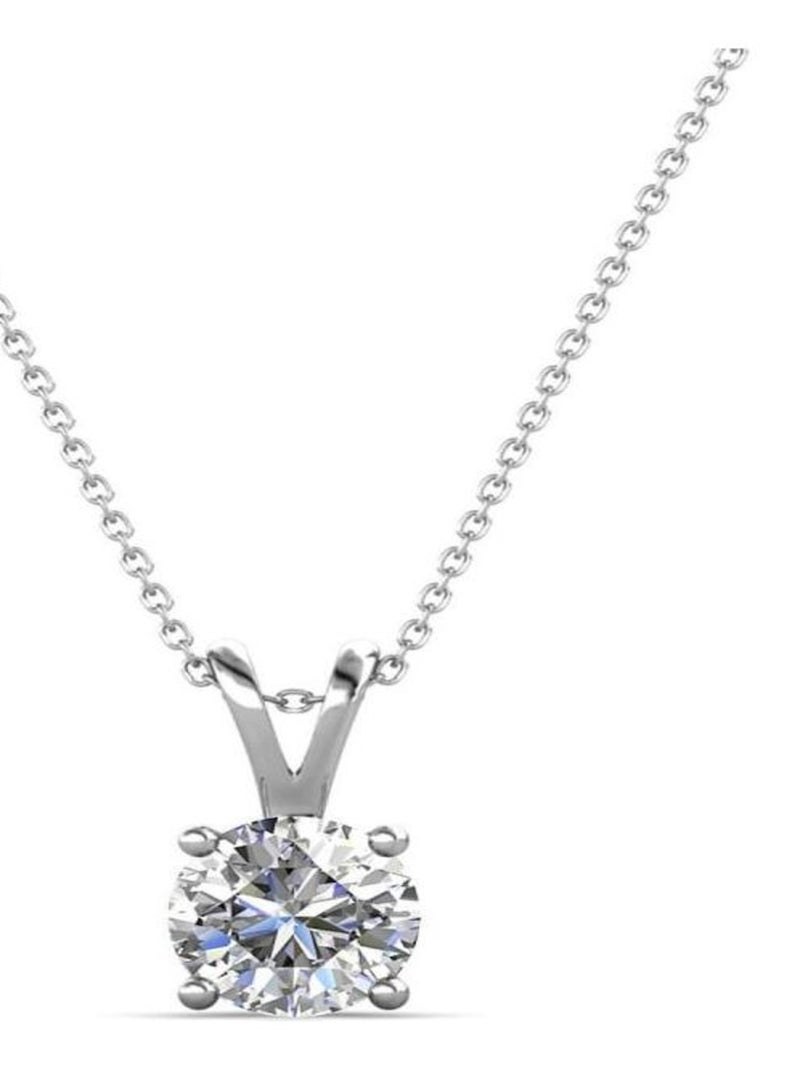 Pendentifs Vernice Stone - Argenté et Cristal Argent - Kiabi