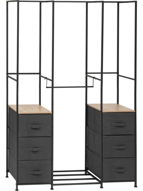 Penderie h 176 cm tissa - Kiabi Penderie h 176 cm tissa - Kiabi
