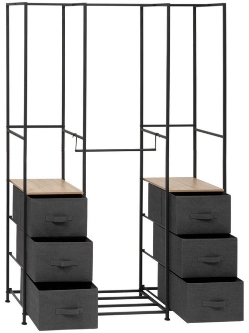 Penderie h 176 cm tissa - Kiabi Penderie h 176 cm tissa - Kiabi