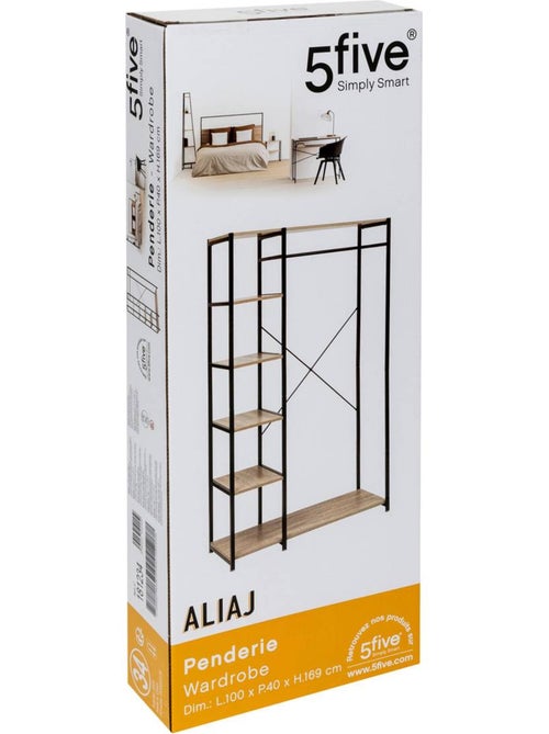 Penderie industrielle 5 étagères aliaj - Kiabi