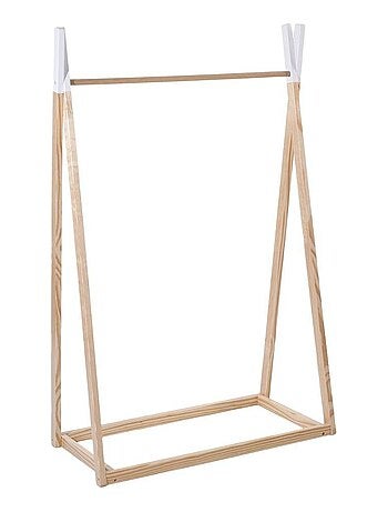 Penderie scandinave blanche pour enfant