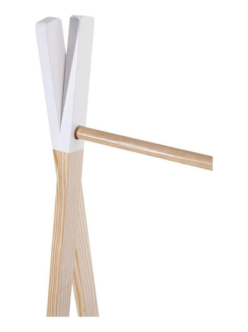 Penderie scandinave blanche pour enfant Beige - Kiabi