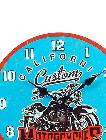 Pendule en verre California Custom