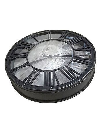 Pendule vintage Ø39 x 7,7 cm d'épaisseur