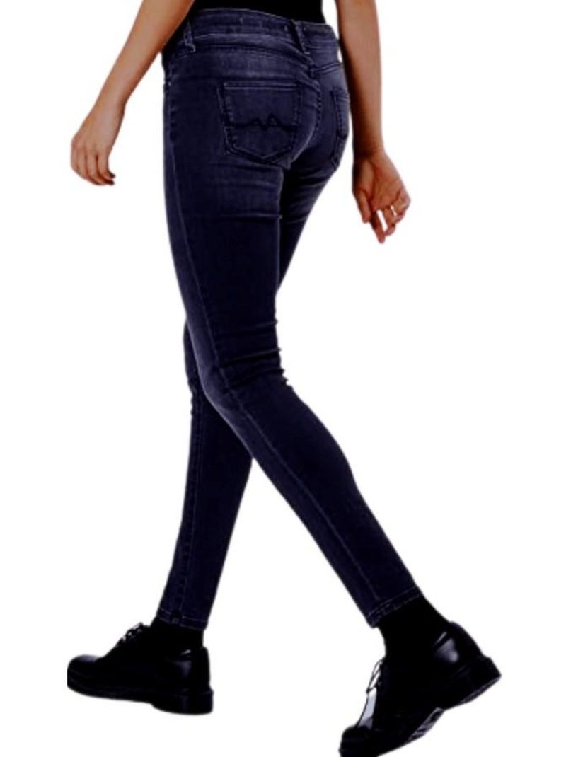 Pepe Jeans - Jean PIXIE Bleu foncé - Kiabi