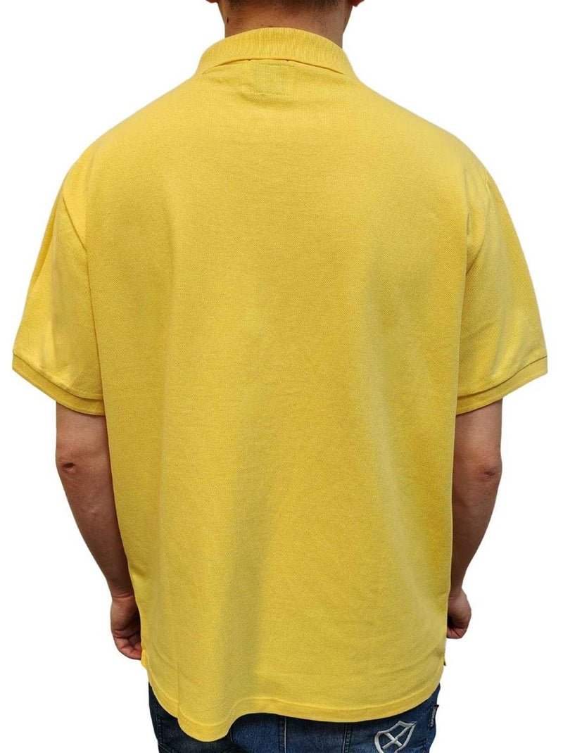 Pepe Jeans - Polo motif/style logo Jaune - Kiabi