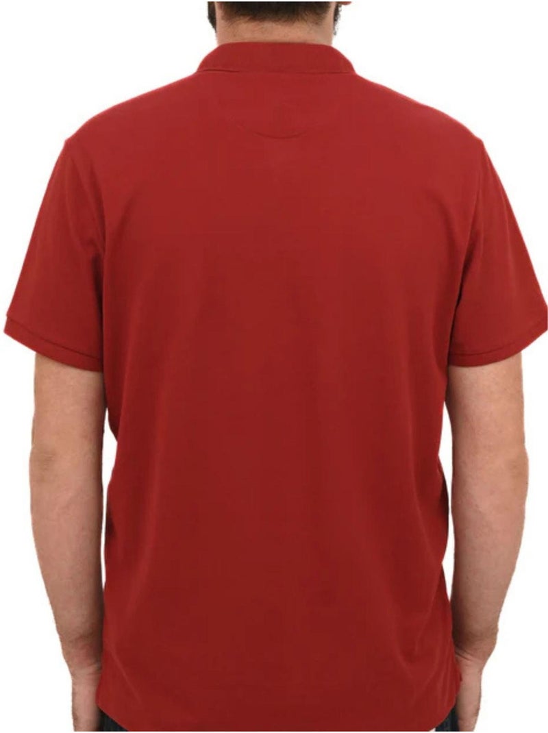 Pepe Jeans - Polo motif/style logo Rouge foncé - Kiabi