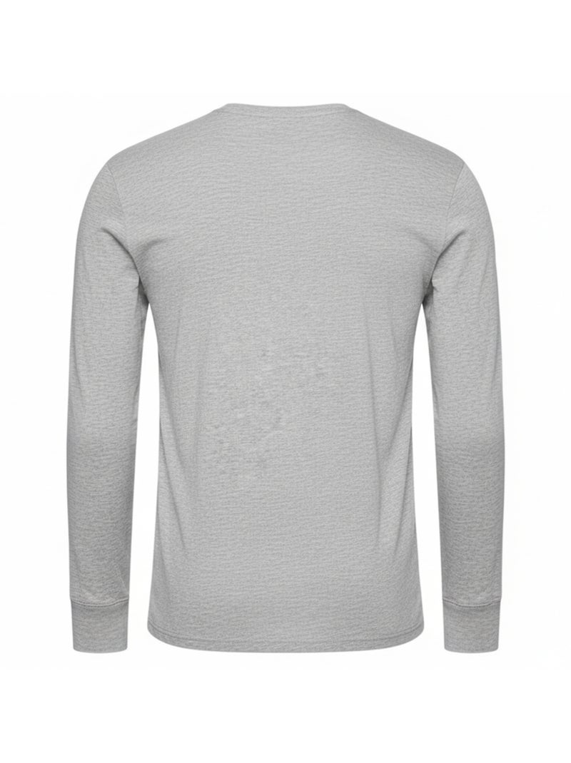 Pepe Jeans - T-shirt manches longues Gris - Kiabi