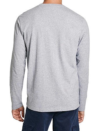 Pepe Jeans - T-shirt manches longues motif/style logo