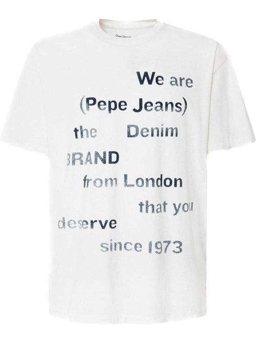 Pepe Jeans - T-shirt motif/style logo - Kiabi