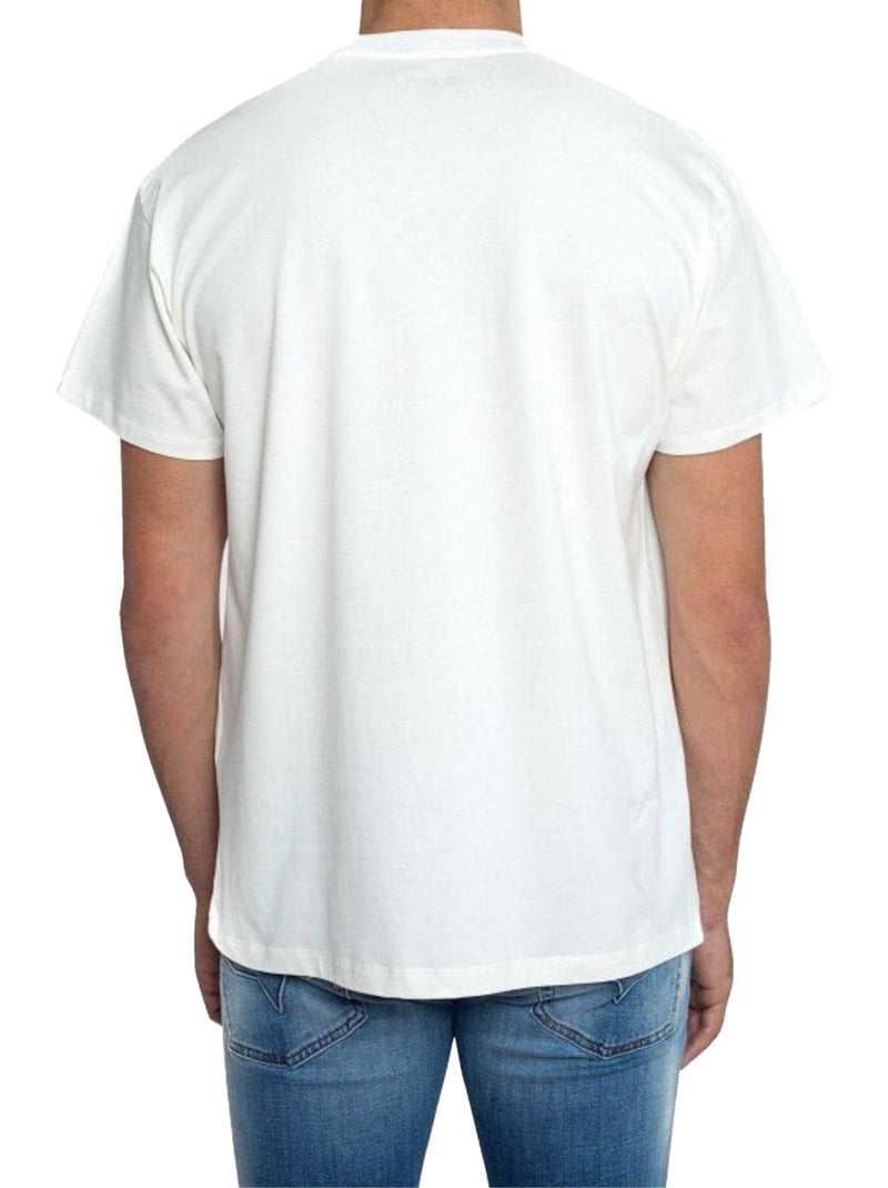 Pepe Jeans - T-shirt motif/style logo Blanc - Kiabi