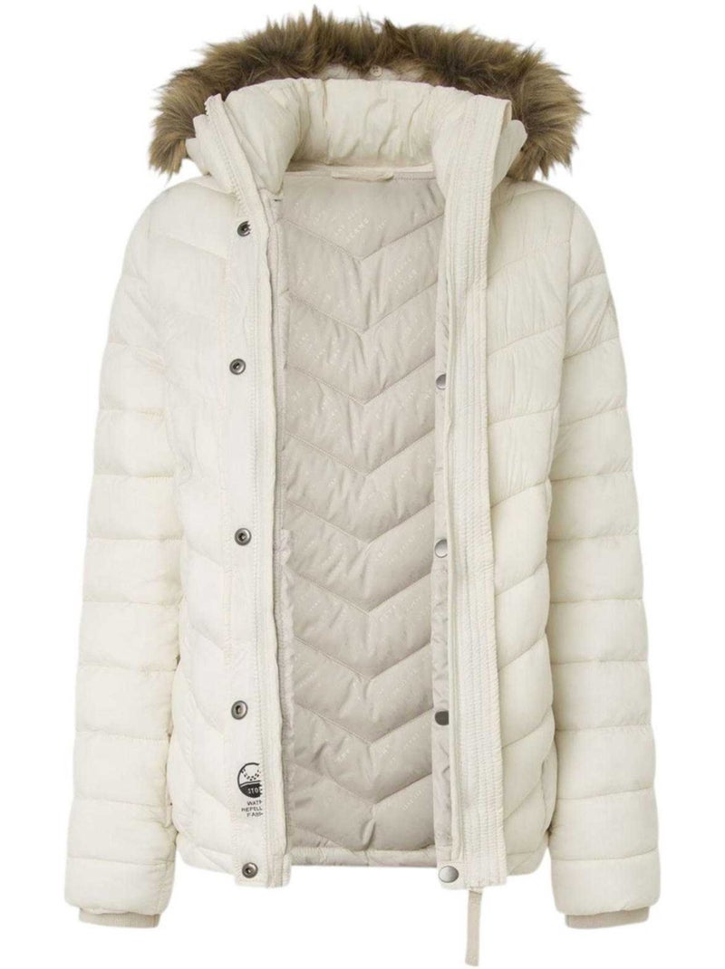 Pepe Jeans - Veste matelassée Blanc - Kiabi