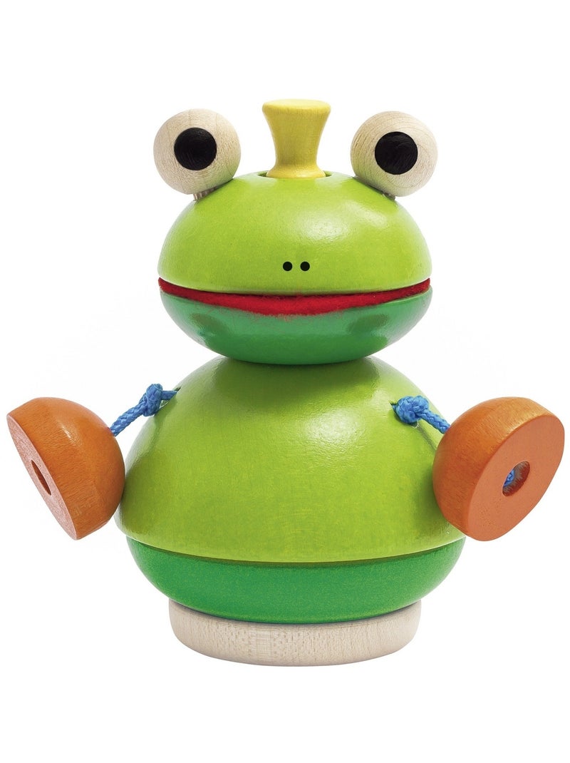 Pépito, la grenouille à empiler Vert - Kiabi