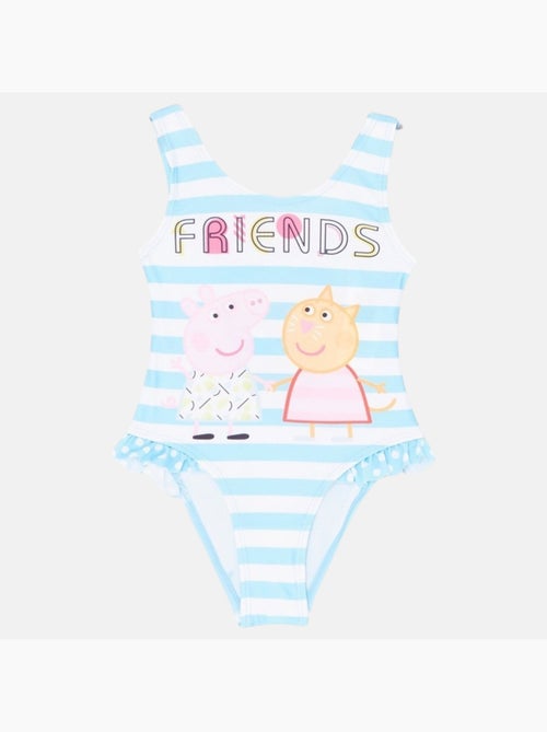 Peppa pig - maillot de bain 1 pièce imprimé - Kiabi Peppa pig - maillot de bain 1 pièce imprimé - Kiabi