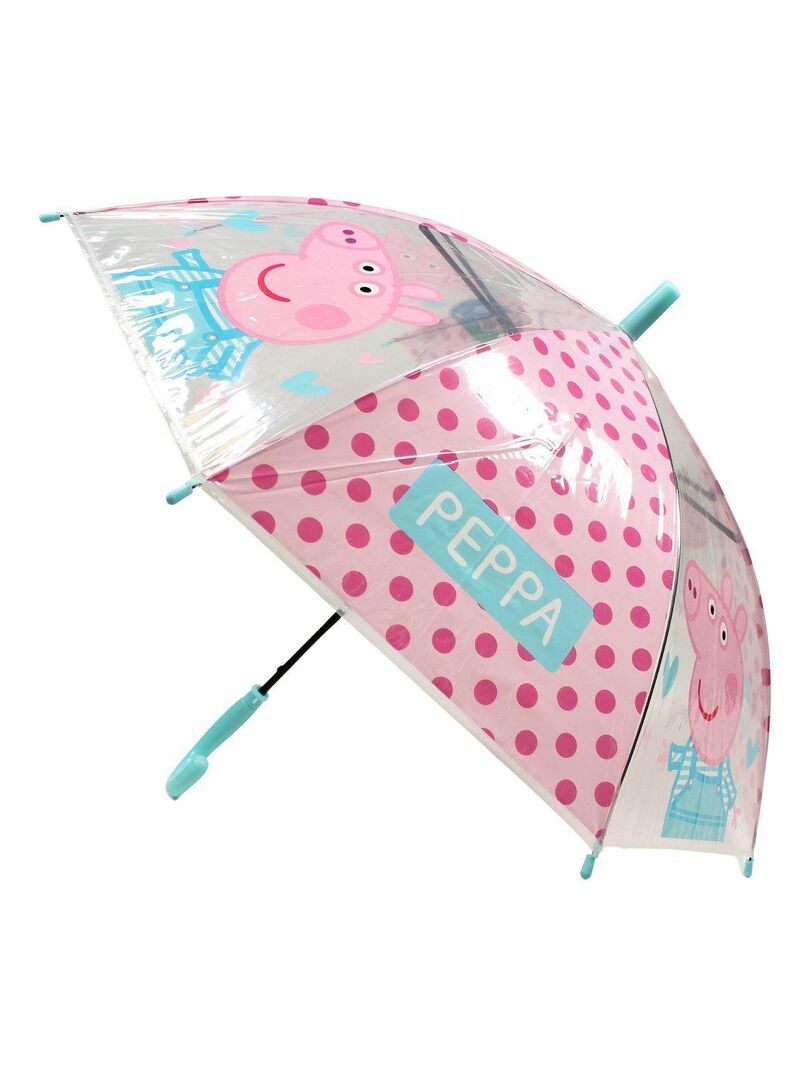 Peppa Pig - Parapluie fille imprimé Peppa Pig Rose - Kiabi