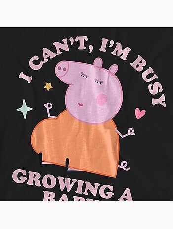 Peppa Pig - T-shirt BUSY GROWING A BABY