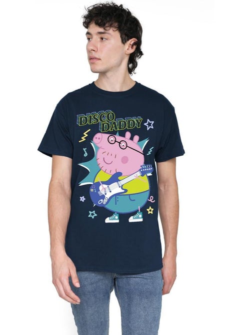 Peppa Pig - T-shirt DISCO DADDY - Kiabi