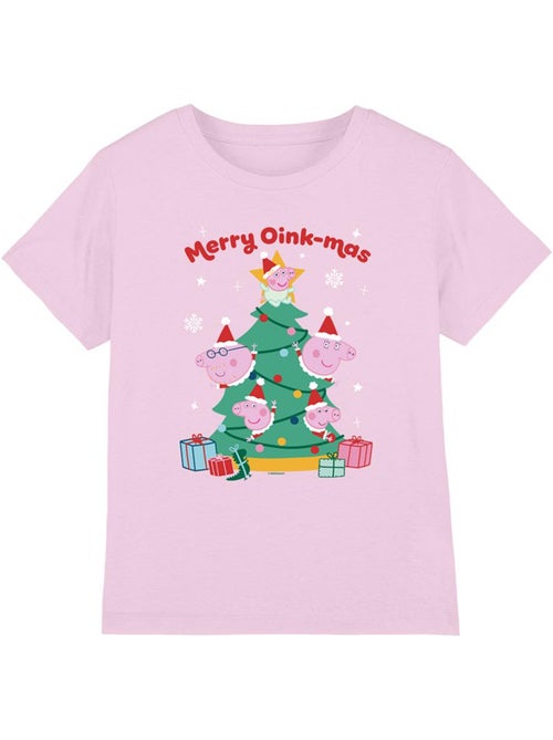 Peppa Pig - T-shirt MERRY OINKMAS - Kiabi
