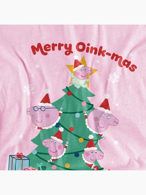 Peppa Pig - T-shirt MERRY OINKMAS - Kiabi