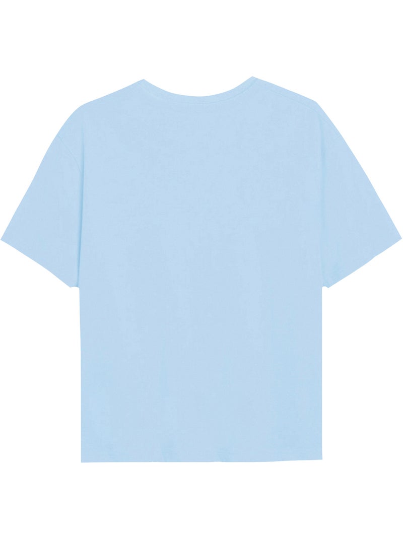 Peppa Pig - T-shirt RAINBOWS & FRIENDS (Peppa Pig, Rebecca Rabbit) Bleu clair - Kiabi
