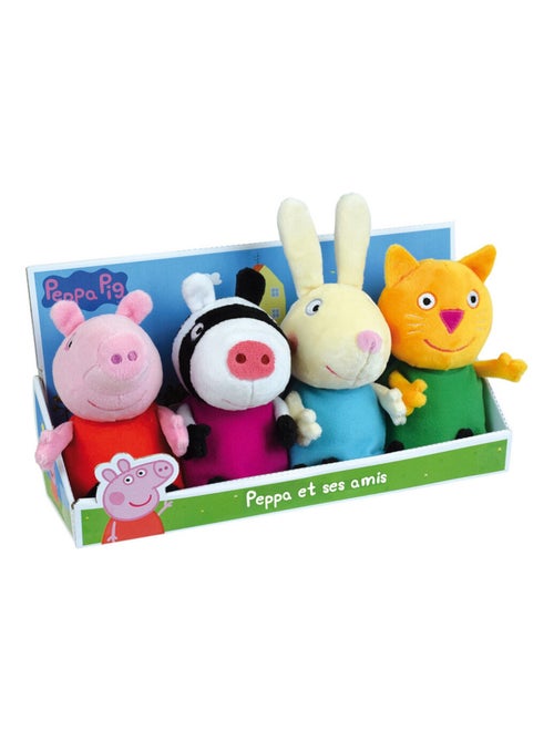 Peppa Pig Coffret 4 Peluches - Jemini - Kiabi