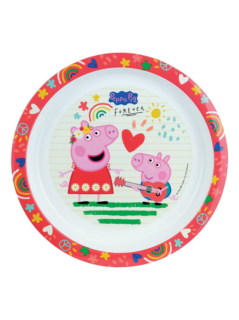 Peppa Pig ensemble vaisselle 4 articles Multicolore - Kiabi