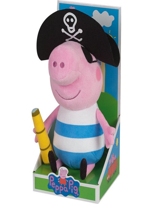 Peppa pig george pirate peluche  et  30cm - Kiabi