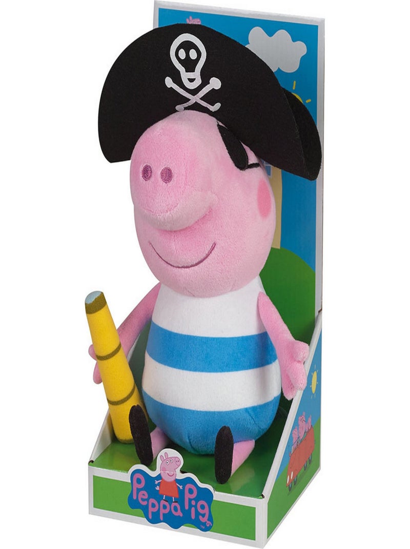 Peppa pig george pirate peluche  et  30cm Multicolore - Kiabi