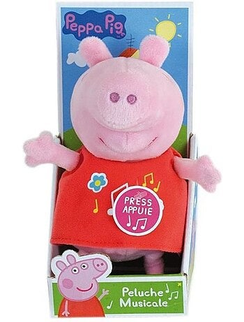 PEPPA PIG Peluche musicale ± 20 cm