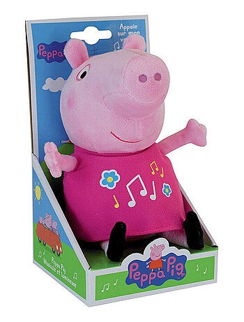 Peppa Pig PELUCHE MUSICALE ET LUMINEUSE H25 cm