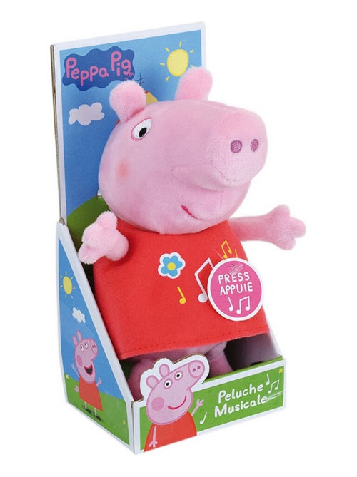 Peppa Pig Peluche Musicale H20 cm - Kiabi