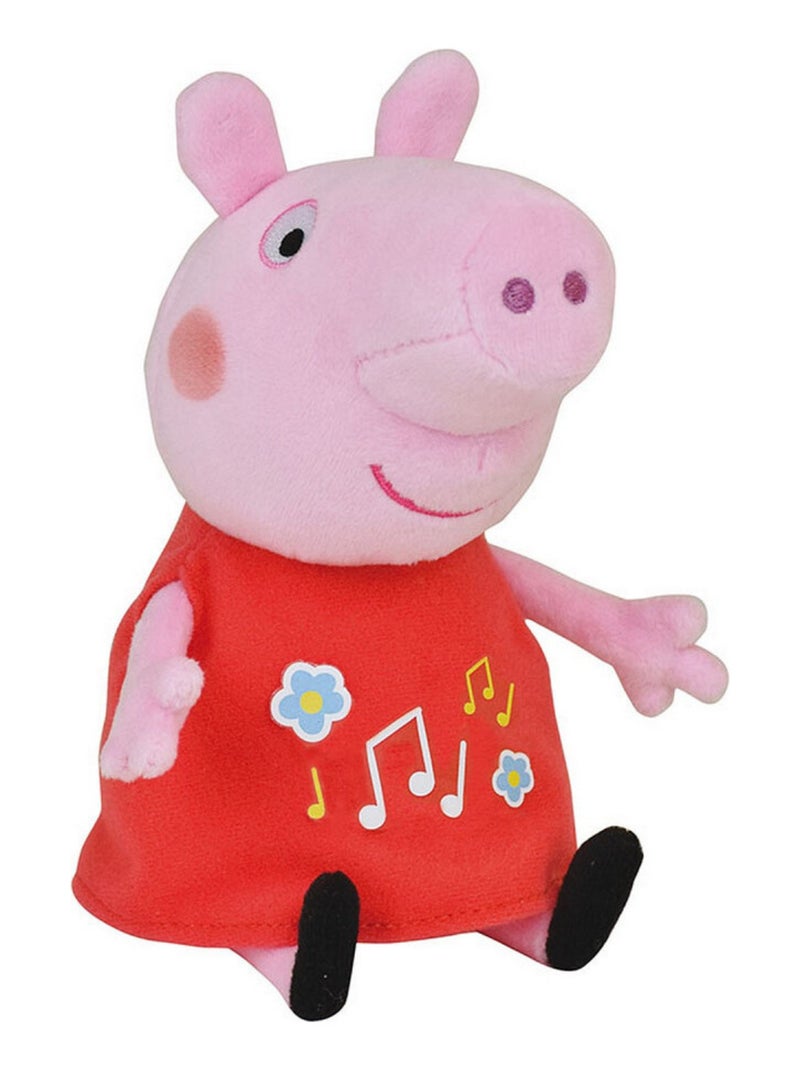Peppa Pig Peluche Musicale H20 cm Multicolore - Kiabi
