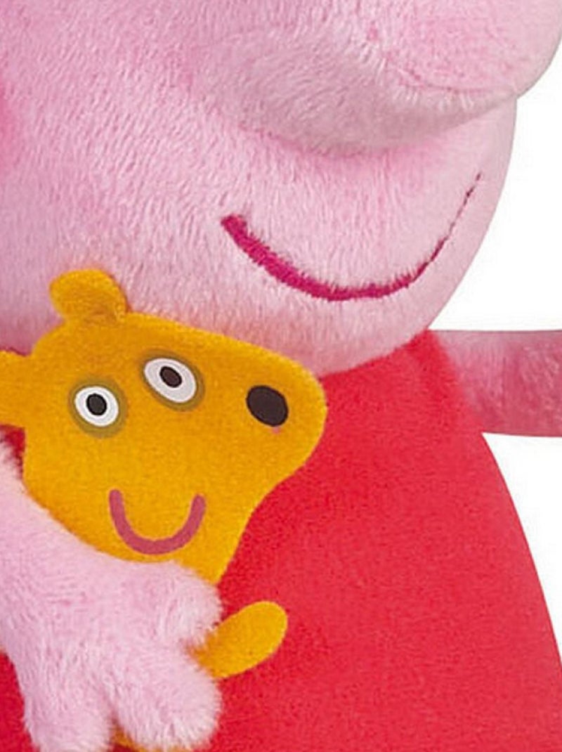 Peppa pig peluche peppa  et  17 cm Multicolore - Kiabi