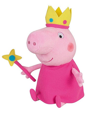 Peppa Pig PELUCHE PRINCESSE H30 cm