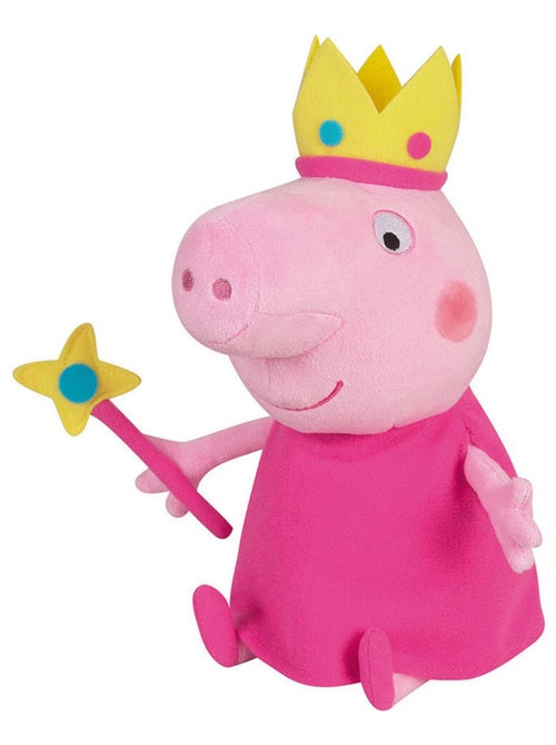 Peppa Pig PELUCHE PRINCESSE H30 cm - Kiabi