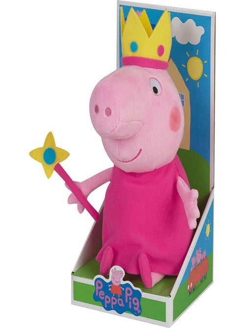 Peppa Pig PELUCHE PRINCESSE H30 cm - Kiabi