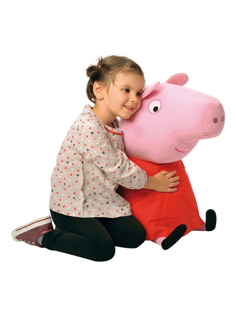 Peppa Pig Peluche robe rouge - H70 cm Multicolore - Kiabi