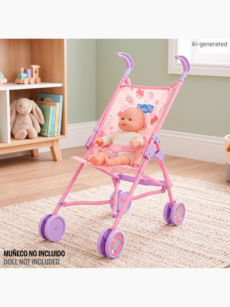 Peppa pig poussette pour poupée + 24 mois N/A - Kiabi