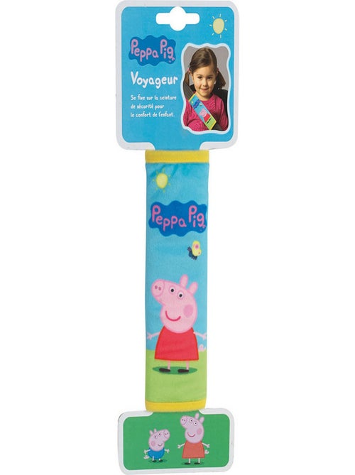 Peppa pig protege ceinture en peluche douce  19 cm - Kiabi