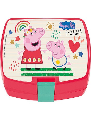 Peppa Pig Rouge Boite Goûter