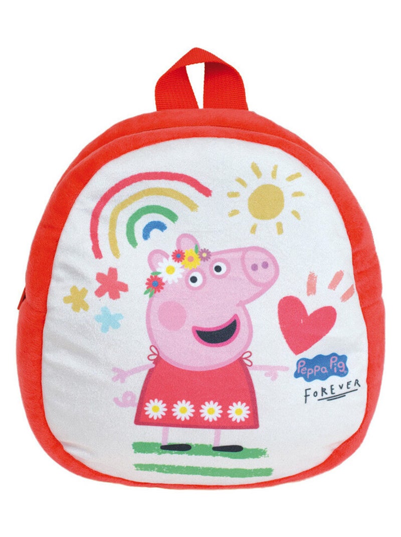 Peppa Pig Sac A Dos 23 Cm Rose - Kiabi