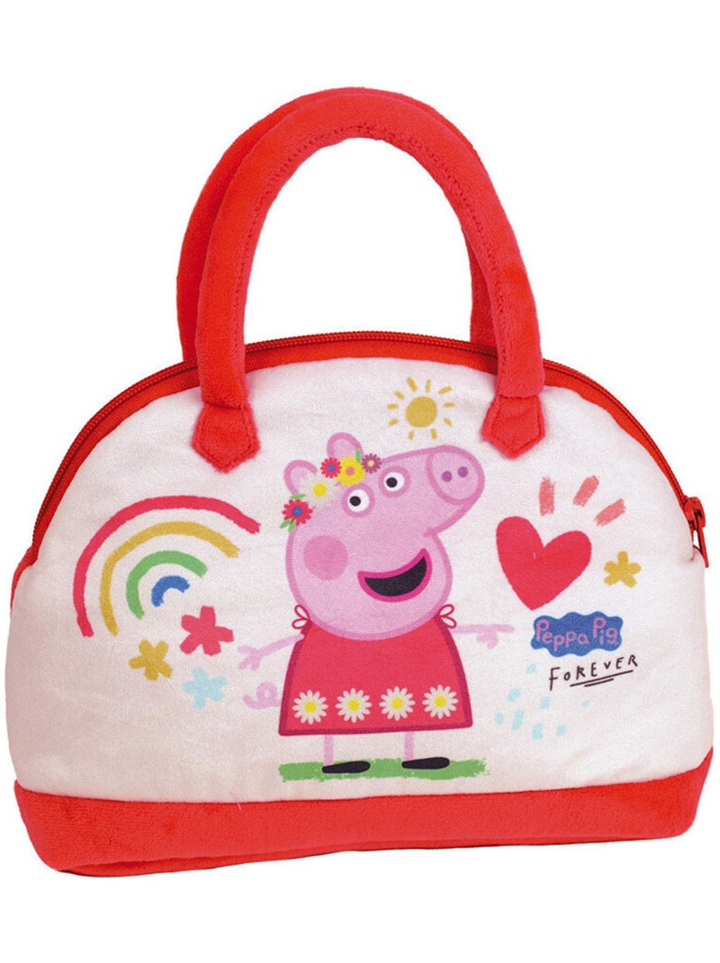 Peppa Pig Sac A Main 27cm Rose - Kiabi