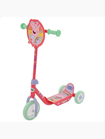 Peppa pig scooter 3 roues 58x36x65-70 cm max. 20 kg + 2 ans