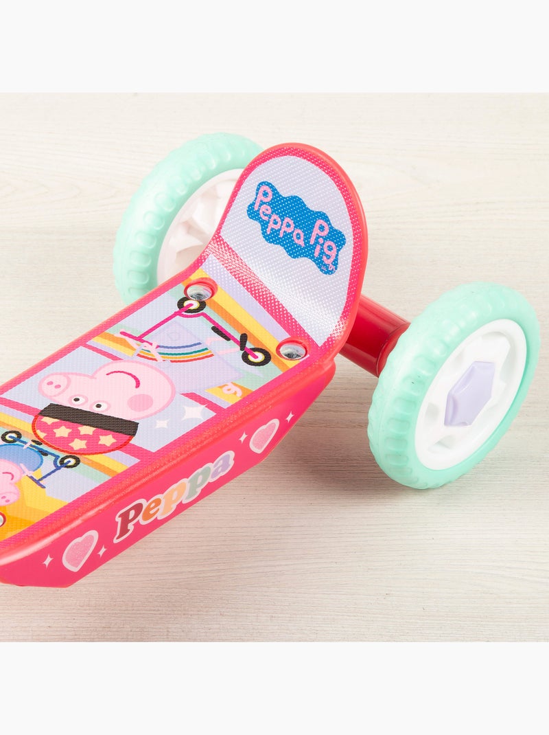 Peppa pig scooter 3 roues 58x36x65-70 cm max. 20 kg + 2 ans N/A - Kiabi