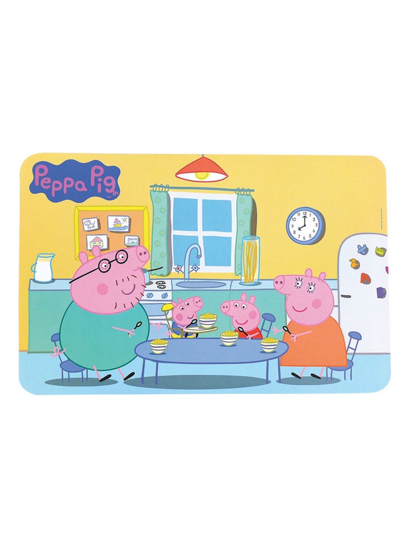 Peppa Pig Set De Table Multicolore - Kiabi