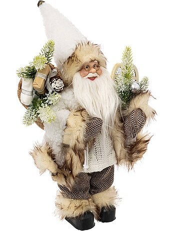 Père noël lumineux 30cm