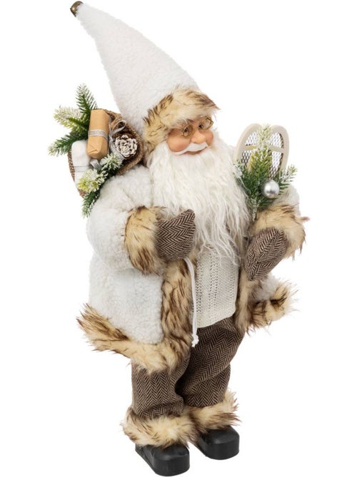 Père noël lumineux 45cm - Kiabi